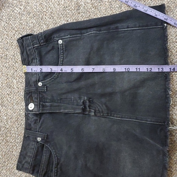 We The Free Distressed Denim Skirt Size 25 EUC - Picture 5 of 5